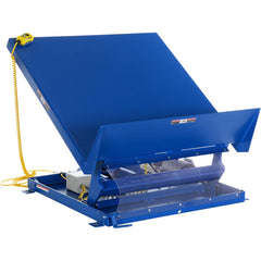 Vestil - Tilting Tables; Type: Single Scissor Lift & Tilt Tables ; Load Capacity (Lb.): 6000.000 ; Tilt Angle: 40 - Exact Industrial Supply