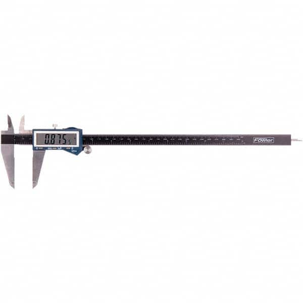 Fowler - 0 to 12" Range, 0.01mm Resolution, IP54 Electronic Caliper - Caliber Tooling