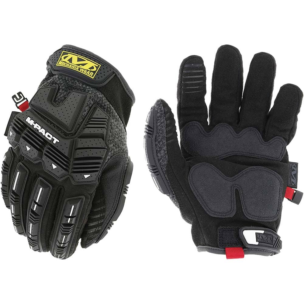 Mechanix Wear - Work & General Purpose Gloves; Material Type: Synthetic Blend ; Application: Maintenance & Repair; Construction; Carpentry; Towing & Transport; Oil & Gas; Mining ; Coated Area: Uncoated ; Women's Size: Large ; Men's Size: Medium ; Hand: P - Exact Industrial Supply