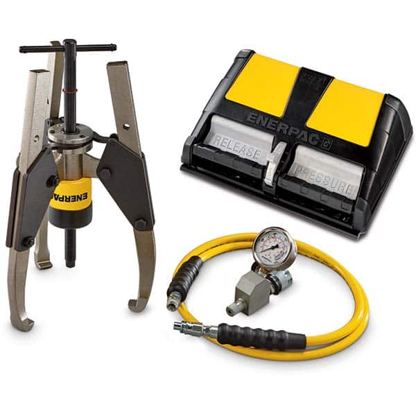 Enerpac - Puller & Separator Sets Type: Hydraulic Puller Set Maximum Spread (Inch): 18.890625 - Caliber Tooling