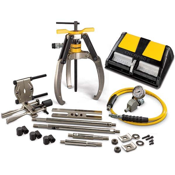 Enerpac - Puller & Separator Sets Type: Hydraulic Puller Set Maximum Spread (Inch): 3.3125 - Caliber Tooling