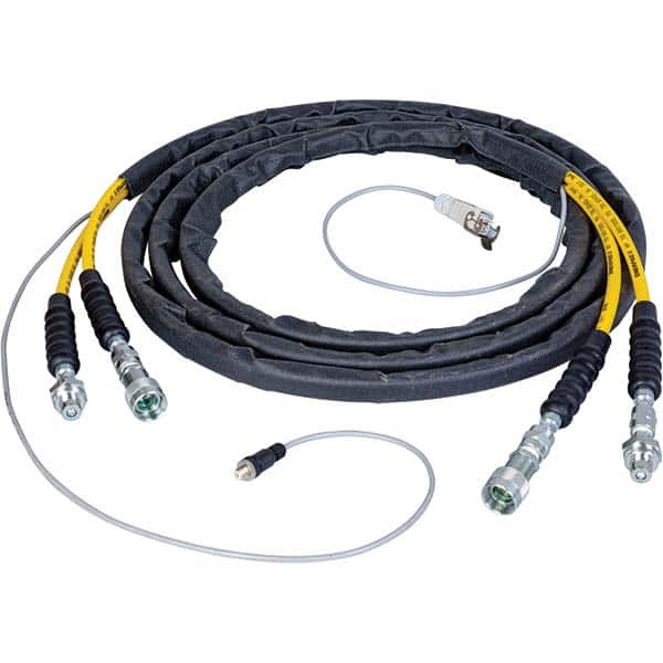 Enerpac - Hydraulic Pump Hose Inside Diameter (Inch): 0.25 Hose Length (Feet): 20.00 - Caliber Tooling