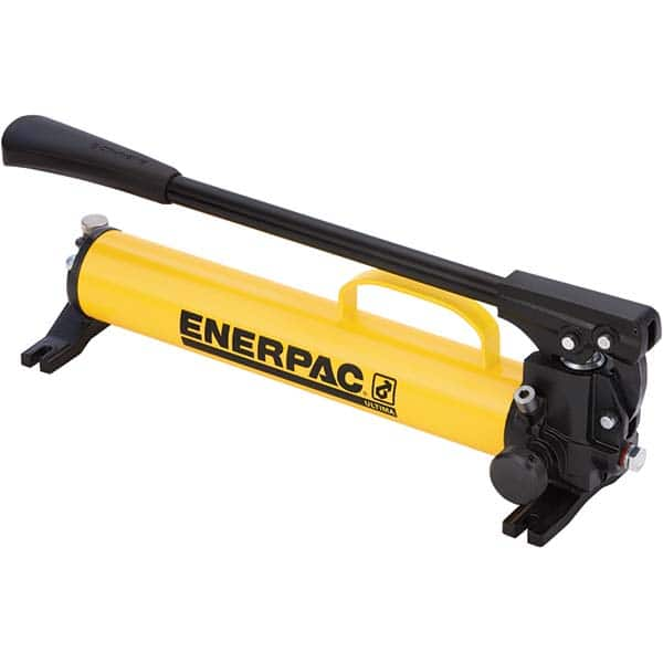 Enerpac - Manual Hydraulic Pumps Number of Stages: 2.000 Oil Volume Per Stroke (Cu. In.): 1.00 - Caliber Tooling