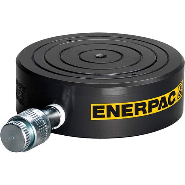 Enerpac - Portable Hydraulic Cylinders Type: Low Height Cylinder Load Capacity (Ton): 121.109375 (Inch) - Caliber Tooling