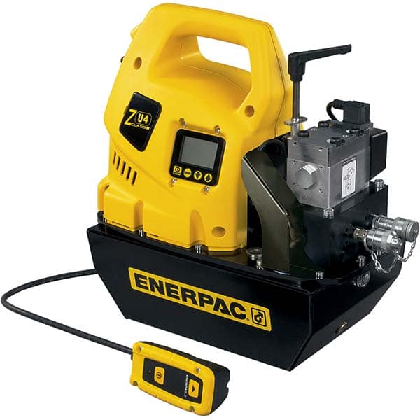 Enerpac - Power Hydraulic Pumps & Jacks Type: Electric Pressure Rating (psi): 10000 - Caliber Tooling