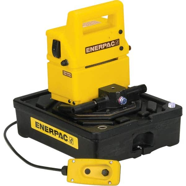 Enerpac - Power Hydraulic Pumps & Jacks Type: Electric Pressure Rating (psi): 5000 - Caliber Tooling