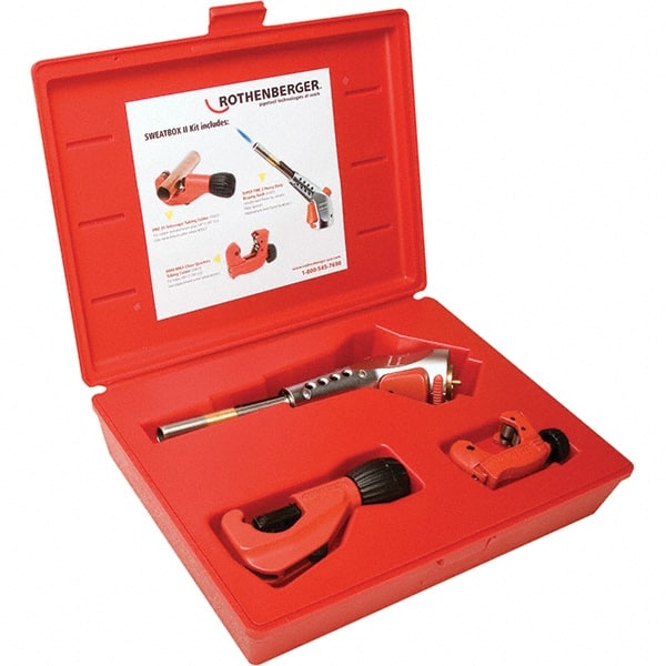 Rothenberger - Propane & MAPP Torch Kits Type: Heat Shrink Kit Fuel Type: MAPP /Propane - Caliber Tooling