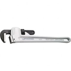 Rothenberger - Pipe Wrenches Type: Cast Aluminum Pipe Wrench Maximum Pipe Capacity (Inch): 1/2 - Caliber Tooling