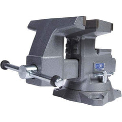 Wilton - Bench & Pipe Combination Vises Jaw Width (Inch): 8 Jaw Opening Capacity (Inch): 9-1/4 (Regular); 14-1/2 (Reversed) - Caliber Tooling