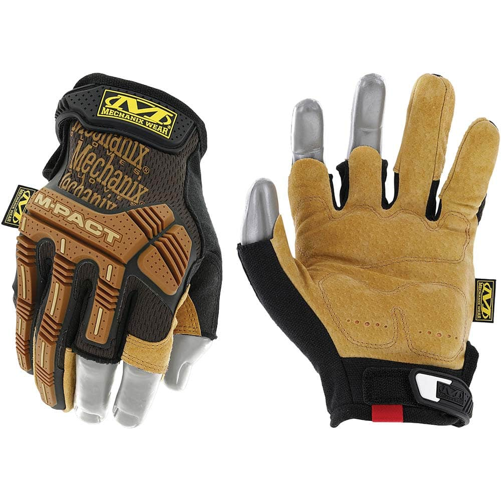 Mechanix Wear - Work & General Purpose Gloves; Material Type: Leather ; Application: Woodworking; Framing; Construction; Roofing; DIY Home Improvement ; Coated Area: Uncoated ; Women's Size: X-Large ; Men's Size: Large ; Hand: Paired - Exact Industrial Supply