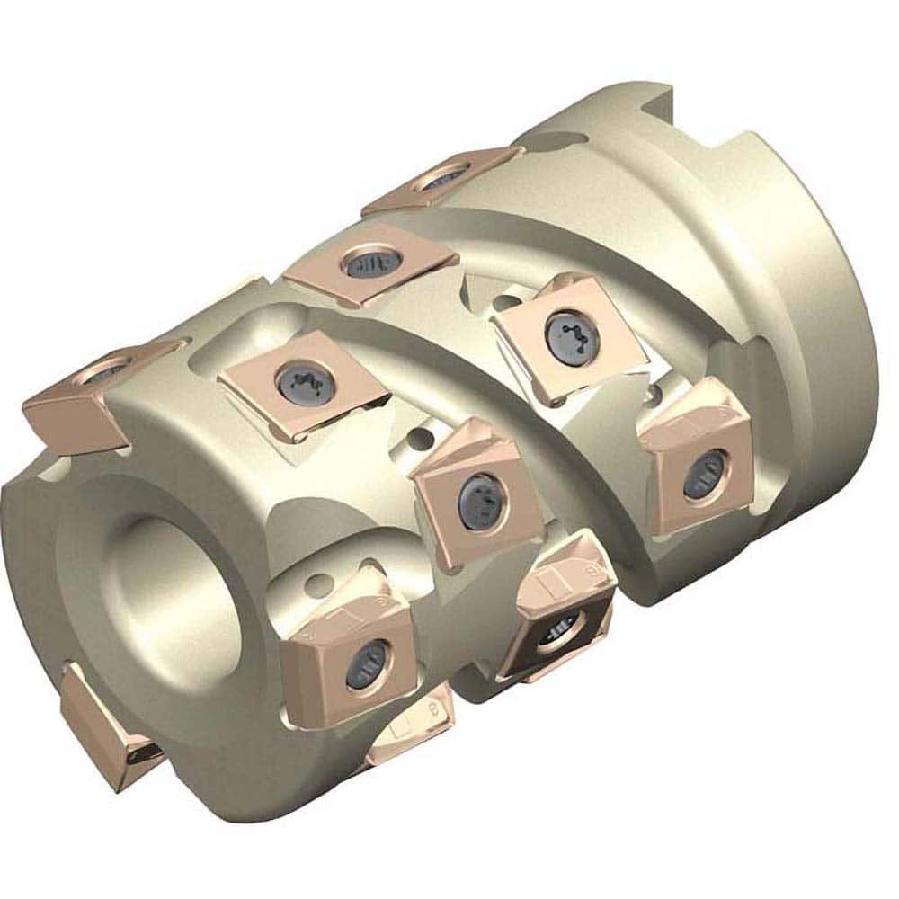 Sumitomo - Indexable Square-Shoulder Face Mills; Cutting Diameter (mm): 50.00 ; Arbor Hole Diameter (mm): 47.00 ; Lead Angle: 90 ; Overall Height (mm): 80.00000 ; Insert Compatibility: LNEX13 ; Series: TSX - Exact Industrial Supply