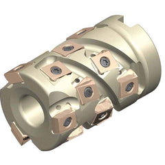 Sumitomo - Indexable Square-Shoulder Face Mills; Cutting Diameter (mm): 125.00 ; Arbor Hole Diameter (mm): 100.00 ; Lead Angle: 90 ; Overall Height (mm): 85.00000 ; Insert Compatibility: LNEX13 ; Series: TSX - Exact Industrial Supply