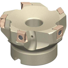 Sumitomo - Indexable Square-Shoulder Face Mills; Cutting Diameter (mm): 160.00 ; Arbor Hole Diameter (mm): 130.00 ; Lead Angle: 90 ; Overall Height (mm): 63.00000 ; Insert Compatibility: LNEX13 ; Series: TSX - Exact Industrial Supply