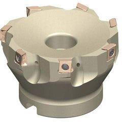 Sumitomo - Indexable Square-Shoulder Face Mills; Cutting Diameter (mm): 80.00 ; Arbor Hole Diameter (mm): 55.00 ; Lead Angle: 90 ; Overall Height (mm): 50.00000 ; Insert Compatibility: LNEX08 ; Series: TSX - Exact Industrial Supply