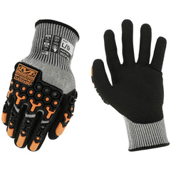 Mechanix Wear - Cut & Puncture Resistant Gloves; Type: Cut Resistant ; ANSI/ISEA Puncture Resistance Level: 3 ; ANSI/ISEA Cut Resistance Level: A4 ; ANSI/ISEA Abrasion Resistance Level: 4 ; Coated Area: Palm ; Material Type: HPPE - Exact Industrial Supply