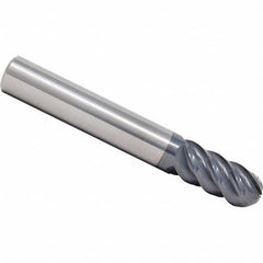 SGS - Ball End Mills Mill Diameter (Inch): 1/4 Mill Diameter (Decimal Inch): 0.2500 - Caliber Tooling