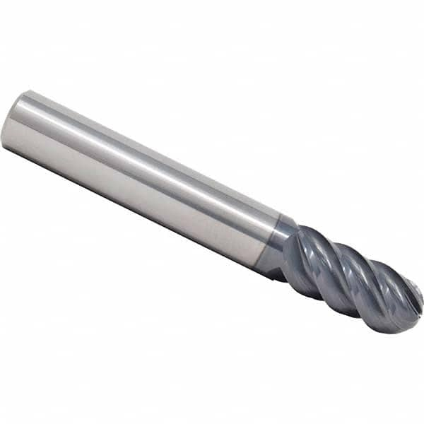 SGS - Ball End Mills Mill Diameter (Inch): 1 Mill Diameter (Decimal Inch): 1.0000 - Caliber Tooling