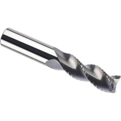 SGS - 20mm, 1.378" LOC, 0.787" Shank Diam, 3.386" OAL, 3 Flute, Solid Carbide Square End Mill - Caliber Tooling