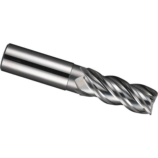 SGS - 16mm Diam 4 Flute Solid Carbide 3mm Corner Radius End Mill - Exact Industrial Supply