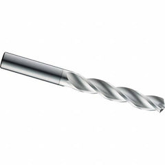 SGS - 13.8mm 124° Spiral Flute Solid Carbide Screw Machine Drill Bit - Caliber Tooling