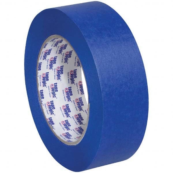 Tape Logic - Pack of (12), 1-1/2" x 60 Yd Rolls of Blue Crepe Paper Painter's Tape - Caliber Tooling