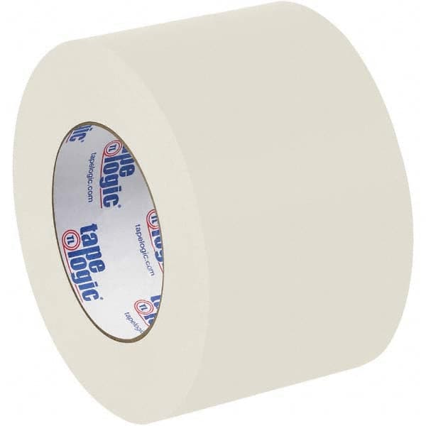 Tape Logic - Pack of (6), 60 Yd Rolls 3" White Crepe Paper Masking Paper - Caliber Tooling