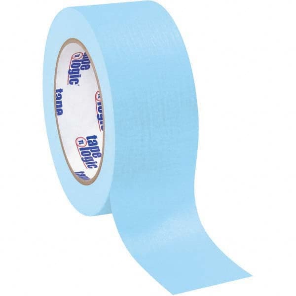 Tape Logic - Pack of (12), 60 Yd Rolls 2" Light Blue Crepe Paper Masking Tape - Caliber Tooling