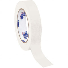 Tape Logic - Pack of (12), 60 Yd Rolls 1" White Crepe Paper Masking Tape - Caliber Tooling