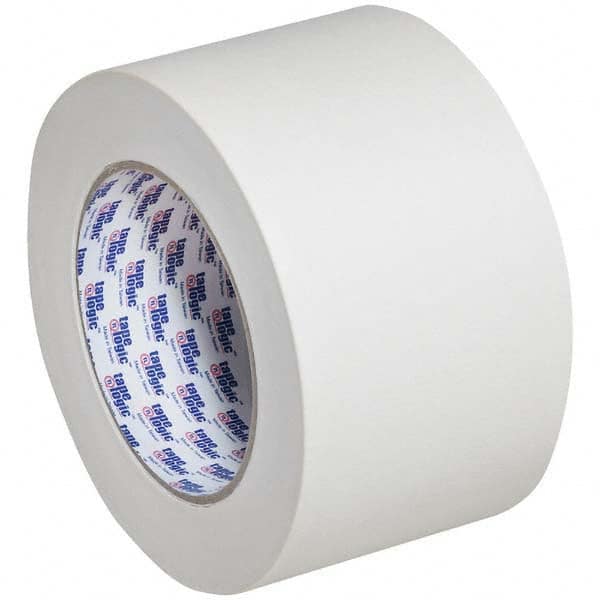 Tape Logic - Pack of (12), 60 Yd Rolls 3" Tan Crepe Paper Masking Tape - Caliber Tooling