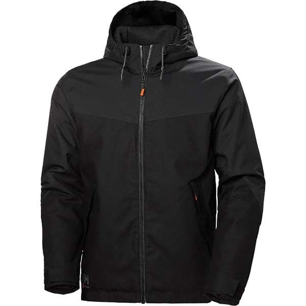 Helly Hansen - Size 4XL Black Water Resistant & Cold Weather Jacket - Caliber Tooling