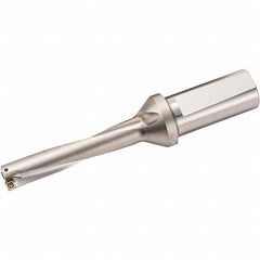 Kyocera - 37.5mm Max Drill Depth, 3xD, 12.5mm Diam, Indexable Insert Drill - Caliber Tooling