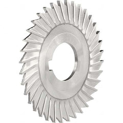 Side Chip Saw: 6″ Blade Dia, 0.2813″ Blade Thickness, 1-1/4″ Arbor Hole Dia, 42 Teeth, High Speed Steel Uncoated, Straight Tooth