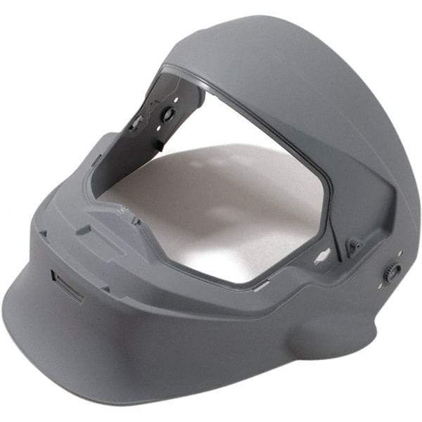 RPB - One Size Fits All, PAPR Compatible Face Shield with None - Super Tough Flame Retardant Nylon, Gray, Compatible with RPB Z4 - Caliber Tooling