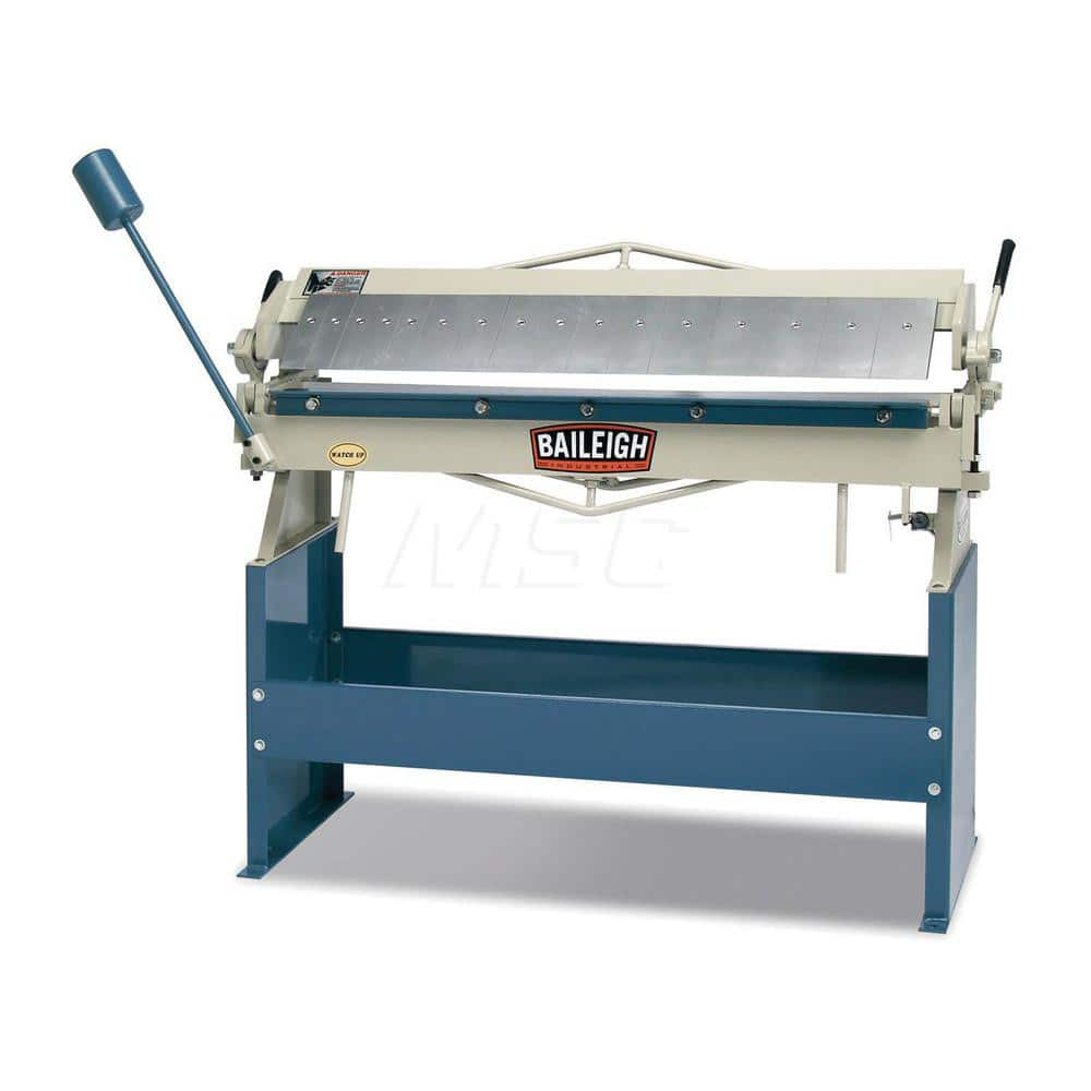 Press Brakes; Bending Length (Inch): 48; Machine Type: Bender; Press Brake Style: Box & Pan; Maximum Mild Steel Capacity (Gauge): 16; Maximum Stainless Steel Capacity (Gauge): 20; Number of Fingers: 16; Finger Width (Inch): 2; 3; 4; Maximum Depth of Box (