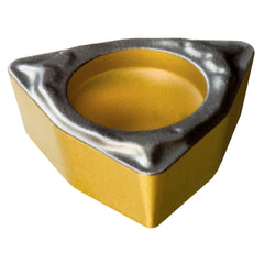 Turning Insert:  WPMT 02 01 04-PF 4415, TiCN, Al2O3 & TiN Finish,  Neutral,  0.0156″ Corner Radius,  N/A Series  WPMT-PF