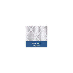 Pleated Air Filter: 16 x 25 x 1″, MERV 11, 88% Efficiency Polypropylene