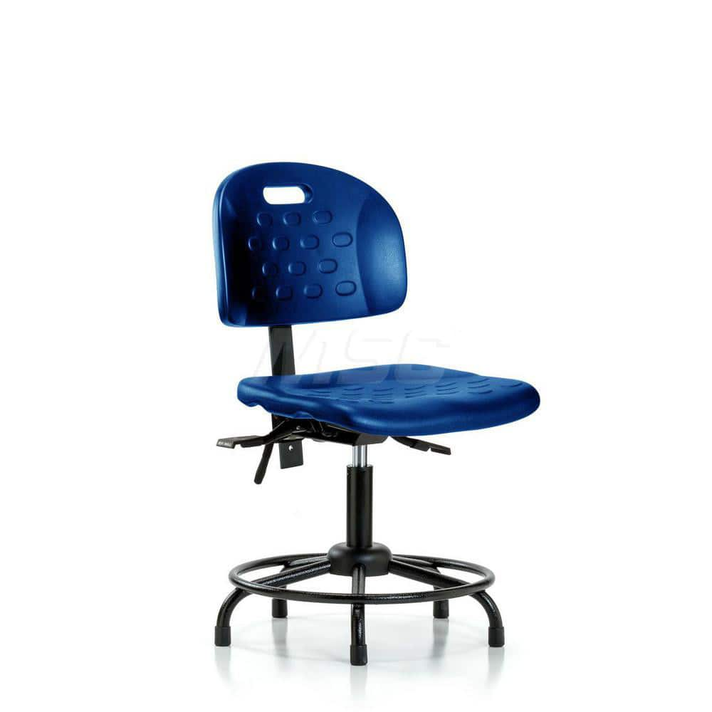 Task Chair: Polyurethane, Blue