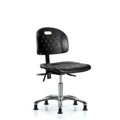 Task Chair: Polyurethane, Black