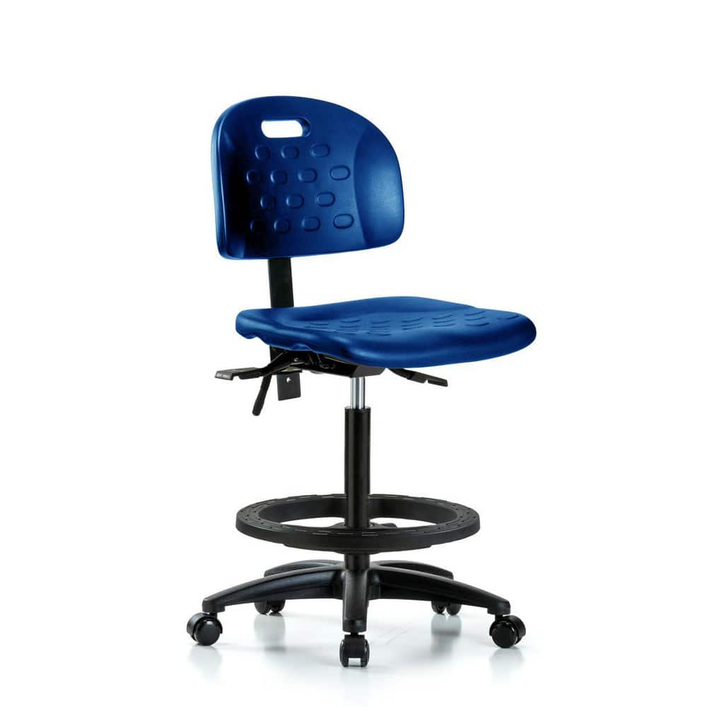 Task Chair: Polyurethane, Blue