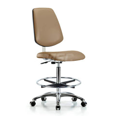 Task Chair: Vinyl, Taupe