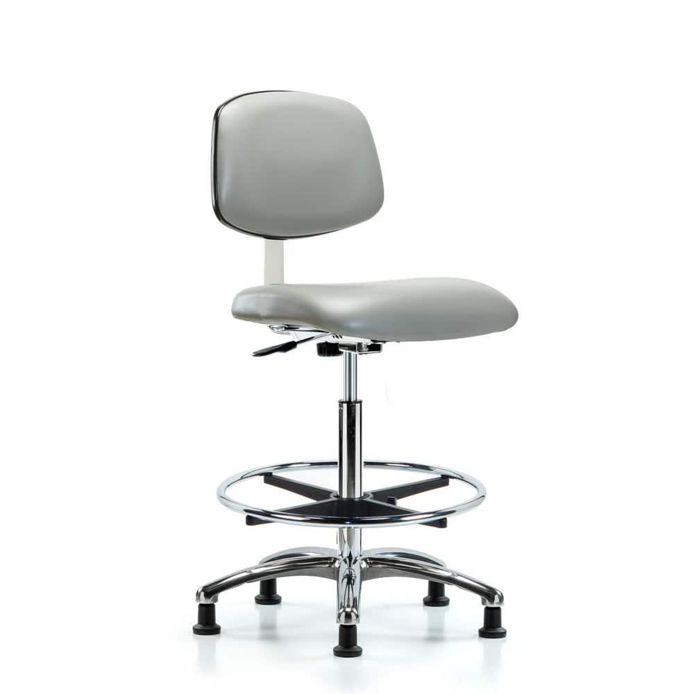 Task Chair: Vinyl, Dove