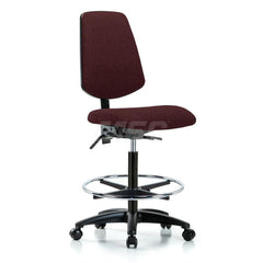 Task Chair: Olefin, Burgundy