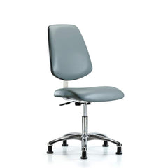 Task Chair: Vinyl, Storm