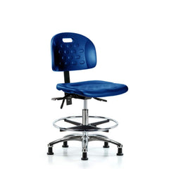 Task Chair: Polyurethane, Blue