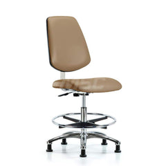 Task Chair: Vinyl, Taupe