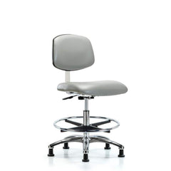 Task Chair: Vinyl, Dove