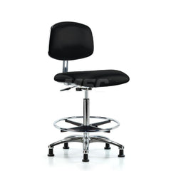 Task Chair: ESD Vinyl, Black