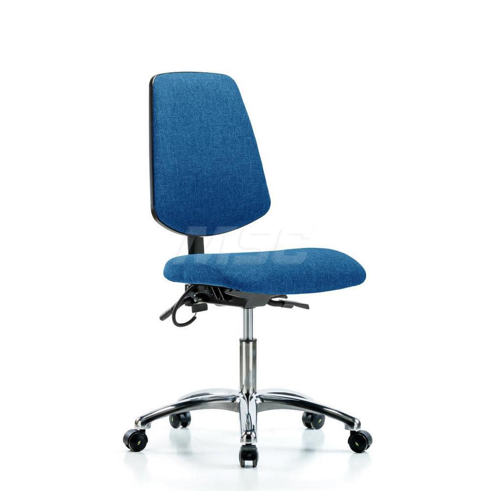 Task Chair: Conductive Cloth, Blue