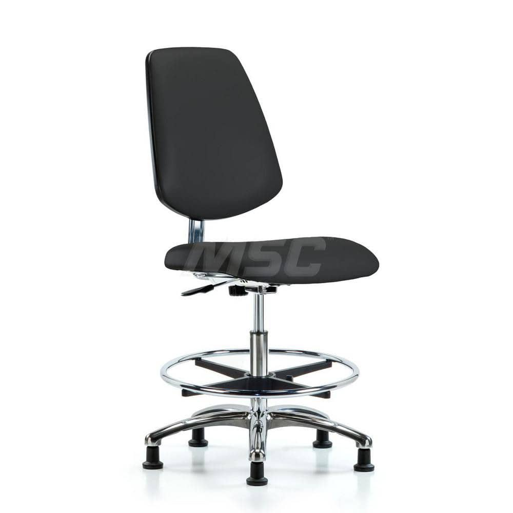 Task Chair: ESD Vinyl, Black