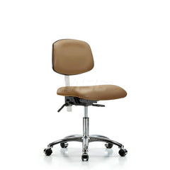 Task Chair: Vinyl, Taupe